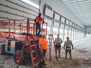 Teamwork Helps Build New Western Building Products Distribution Center